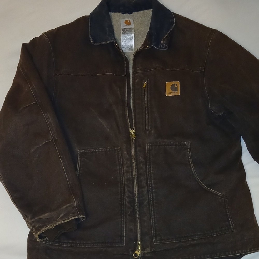 Carhartt Men's Dark Brown Field Jacket